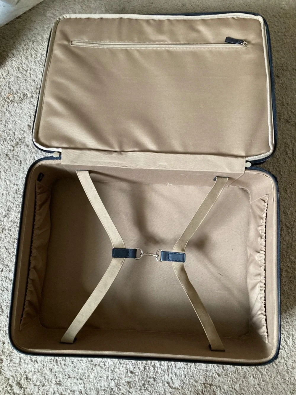 Vintage Coach Carry On Luggage Black